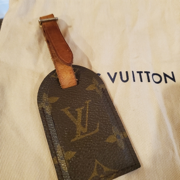 Set of Very Rare Louis Vuitton Vintage Luggage Tags - Picture 5 of 6